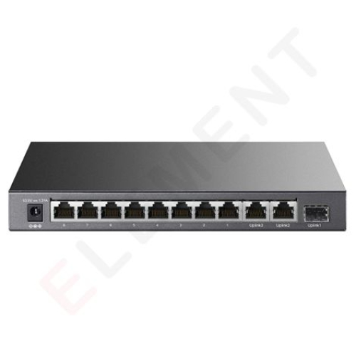TP-link TL-SL1311P 8-Port 10/100 Mbps +3-Port Gigabit Switch with 8-Port PoE+