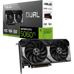 Asus GeForce RTX 5060 Ti Dual OC 16GB 128-Bit GDDR7