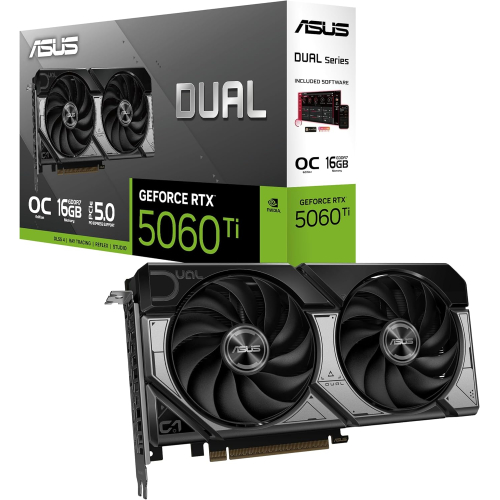 Asus GeForce RTX 5060 Ti Dual OC 16GB 128-Bit GDDR7