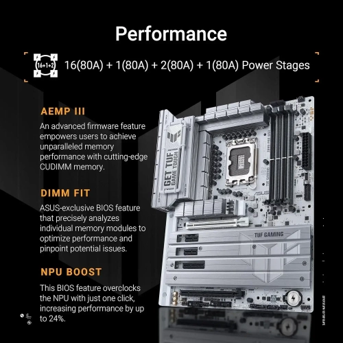 Asus TUF GAMING Z890-PRO DDR5 LGA1851