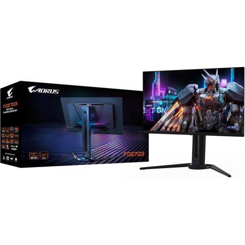 Gigabyte AORUS FO27Q3 27" QHD OLED 360Hz 0.03ms 2xHDMI DP USB/USB-C Built-in Speaker