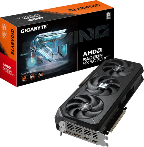Gigabyte Radeon RX 9070 XT GAMING OC 16GB 256-Bit GDDR6