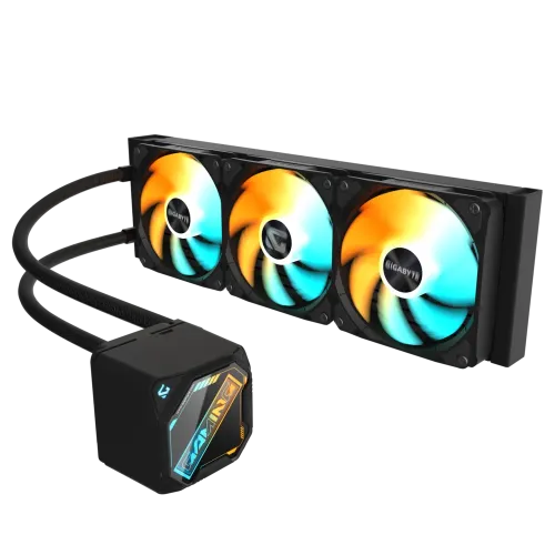 Gigabyte GAMING 360 ARGB CPU Liquid Universal Cooler - Black