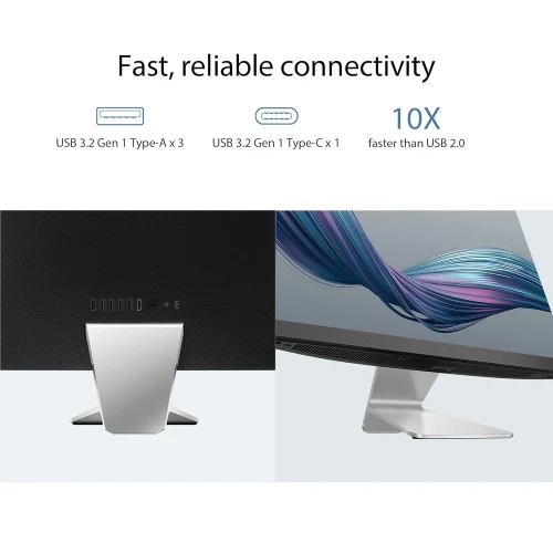 ASUS AIO A3402 23.8" i3-1315U 8GB 512GB Integrated Graphics - Black