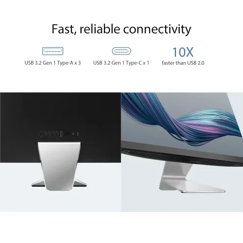 ASUS AIO A3402 23.8 i5-1235U 8GB 256GB SSD Integrated Graphics -  Black