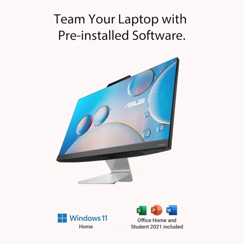 ASUS AIO A3402 23.8 i5-1235U 8GB 256GB SSD Integrated Graphics -  Black