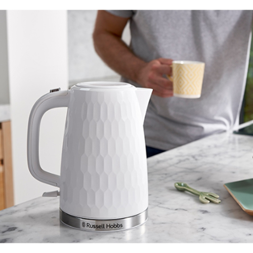Russell Hobbs 26050-70/RH Honeycomb Kettle White