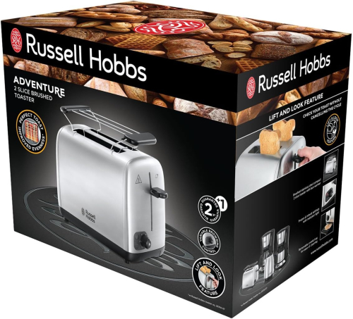 Russell Hobbs 24080-56/RH Adventure 2SL Toaster BRU