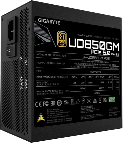 GIGABYTE 850W 80+Gold 