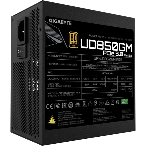 GIGABYTE 850W 80+Gold 