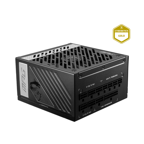 MSI MPG A1000G 80 Plus Gold - PCIE 5.1 & ATX 3.1 Gaming Power Supply - Full Modular 