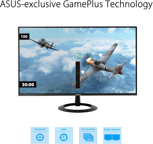 ASUS 24”  - IPS, Full HD, 100Hz,1ms, - VZ24EHF-W