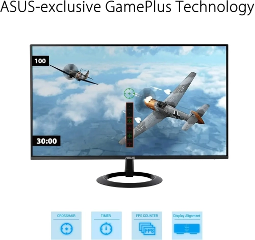 ASUS 24”  - IPS, Full HD, 100Hz,1ms, - VZ24EHF-W