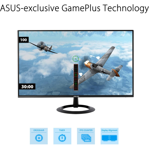 ASUS 24”  - IPS, Full HD, 100Hz,1ms, - VZ24EHF-W