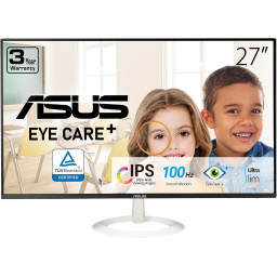 ASUS 27”  - IPS, Full HD, 100Hz,1ms, - VZ27EHF-W