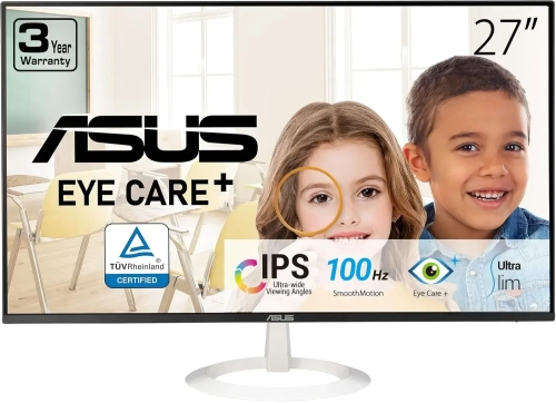 ASUS 27”  - IPS, Full HD, 100Hz,1ms, - VZ27EHF-W