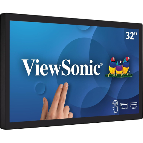ViewSonic TD3207 32 Inch 1080p 10-Point Multi Touch Screen Monitor with HDMI, USB Type B, and DisplayPort Inputs