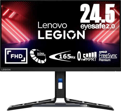 Lenovo Legion R25i-30 24.5" IPS FHD 180Hz 0.5ms 3Wx2 Speakers - Black