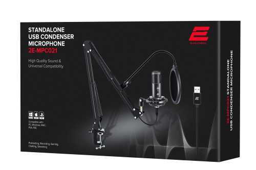 2Е MPC021 Streaming PC Microphone, USB