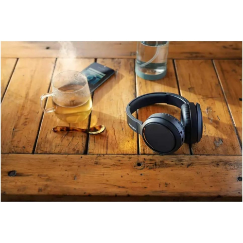 Philips Headphones  TAH5205 Over-ear ANC Wireless Mic Black