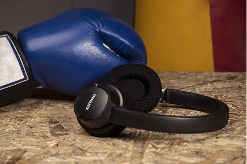 Philips Headphones ActionFit TASH402BK Wireless Mic Black