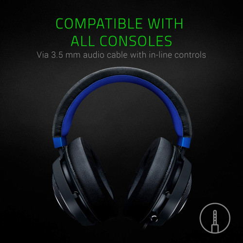 Razer Kraken for Console 3.5mm Black/Blue