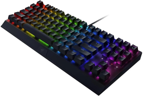Razer BlackWidow V3 TKL Green Switch USB US RGB Black
