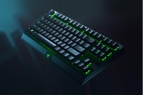 Razer BlackWidow V3 TKL Green Switch USB US RGB Black