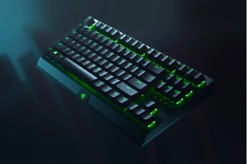 Razer BlackWidow V3 TKL Green Switch USB US RGB Black