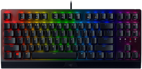 Razer BlackWidow V3 TKL Green Switch USB US RGB Black