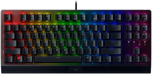 Razer BlackWidow V3 TKL Green Switch USB US RGB Black