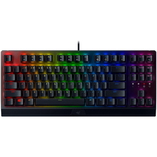 Razer BlackWidow V3 TKL Green Switch USB US RGB Black