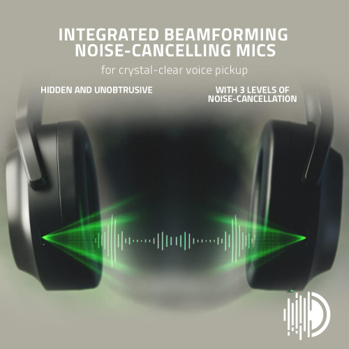 Razer Headset Barracuda Pro ANC 7.1 BT/WL Black