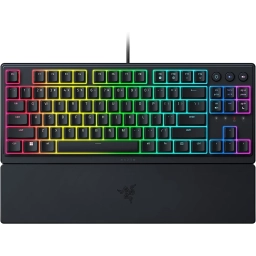 Razer Keyboard mechanical Ornata V3 104key, Mecha-Membrane Switch, USB-A, EN/RU, RGB, black