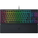 Razer Keyboard mechanical Ornata V3 104key, Mecha-Membrane Switch, USB-A, EN/RU, RGB, black