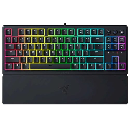 Razer Keyboard membrane Ornata V3 X 104key, USB-A, EN/RU, RGB, black