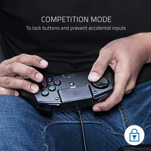 Razer Gamepad Raion Fightpad for PS4 USB Black