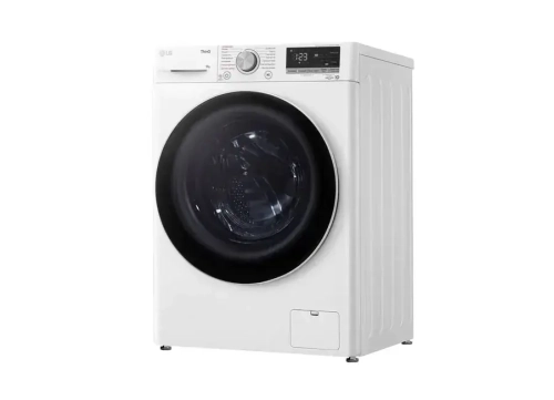 LG F4V5VYL0W.ABWPMER -9 KG, 1400 RPM, 85X56X60, INVERTER, ARTIFICIAL INT,STEAM, White