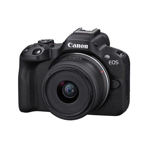  Canon EOS R50 Mirrorless Camera with 18-45mm Lens (Black)