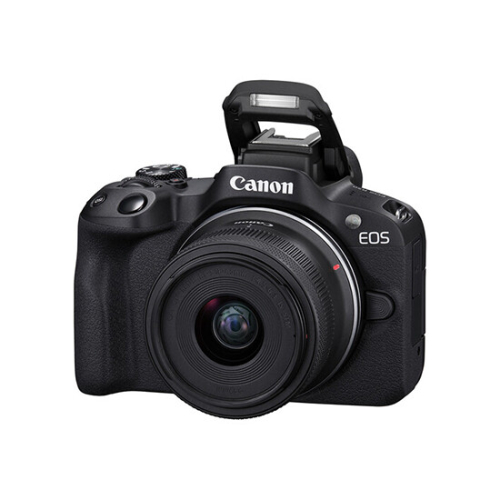  Canon EOS R50 Mirrorless Camera with 18-45mm Lens (Black)