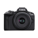  Canon EOS R50 Mirrorless Camera with 18-45mm Lens (Black)