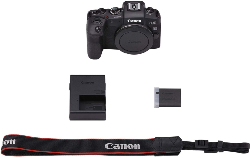  Canon EOS RP Full Frame Mirrorless Vlogging Portable Digital Camera with 26.2MP Full-Frame CMOS Sensor, Wi-Fi , Bluetooth, 4K Video Recording and 3.0”