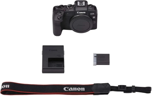  Canon EOS RP Full Frame Mirrorless Vlogging Portable Digital Camera with 26.2MP Full-Frame CMOS Sensor, Wi-Fi , Bluetooth, 4K Video Recording and 3.0”