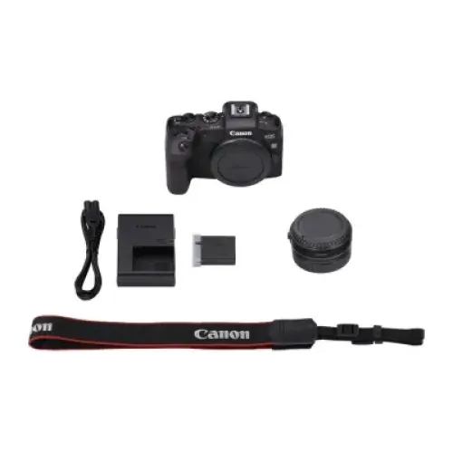  Canon EOS RP Full Frame Mirrorless Vlogging Portable Digital Camera with 26.2MP Full-Frame CMOS Sensor, Wi-Fi , Bluetooth, 4K Video Recording and 3.0”