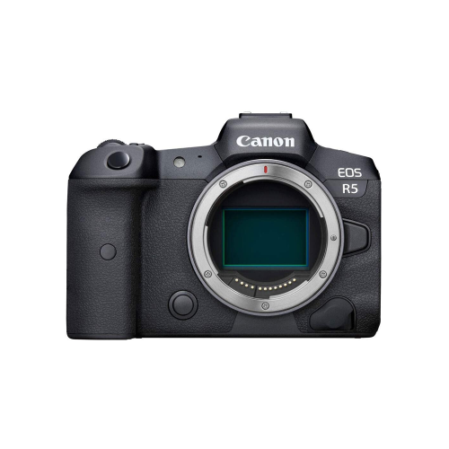 Canon EOS R5 Body Full-Frame Mirrorless Camera - 8K Video, 45 Megapixel Full-Frame CMOS Sensor, DIGIC X Image Processor, Up to 12 fps Mechanical Shutt