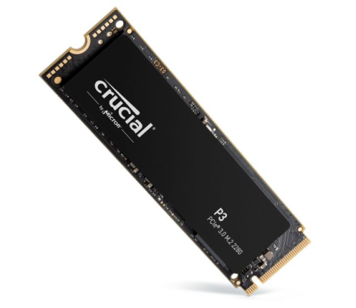 Crucial P3 3D NAND M.2 NVMe 500GB