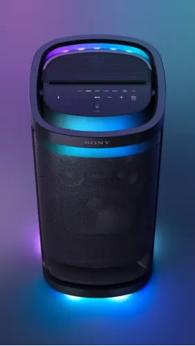  Sony SRS-XV900 X-Series Wireless Portable-Bluetooth-Karaoke Party-Speaker with 25 Hour-Battery, Built-in Handle and Wheels, Omnidirectional-Sound and