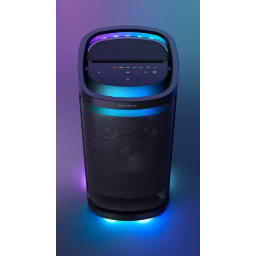  Sony SRS-XV900 X-Series Wireless Portable-Bluetooth-Karaoke Party-Speaker with 25 Hour-Battery, Built-in Handle and Wheels, Omnidirectional-Sound and