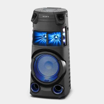Sony MHC-V43D High Power Home Audio System with DVD FM MP3 Bluetooth With Karaoke ang Guitar inputs
