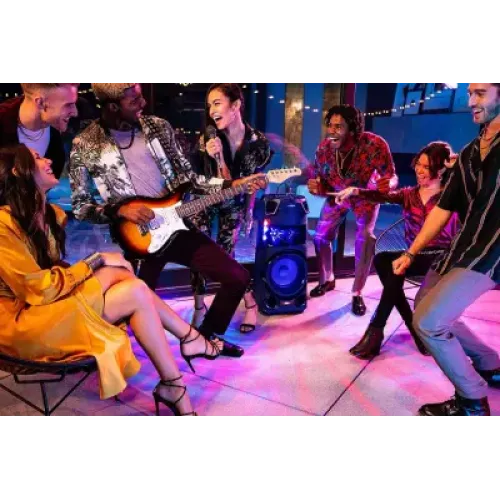 Sony MHC-V43D High Power Home Audio System with DVD FM MP3 Bluetooth With Karaoke ang Guitar inputs